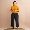 Long Sleeve With High Neck Collar