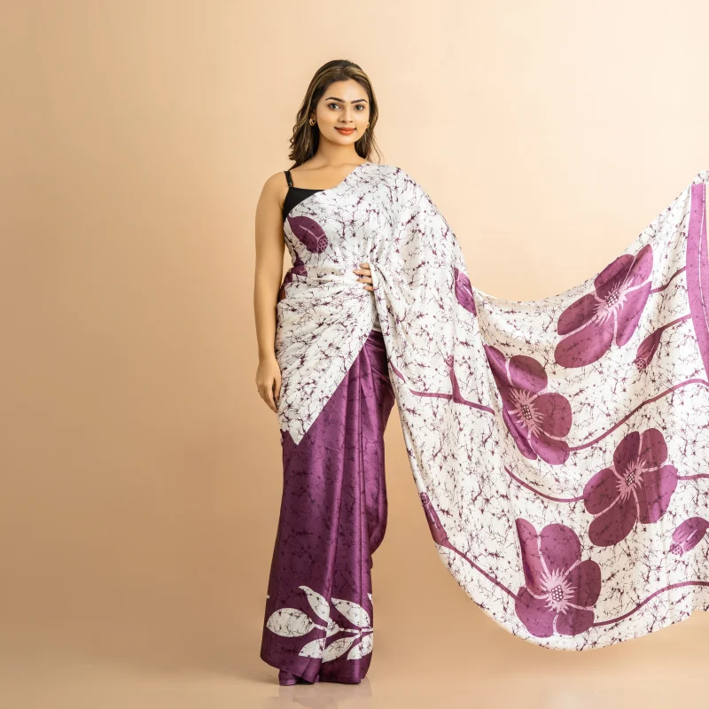 Bali Silk Saree - SB0026 - Image 3