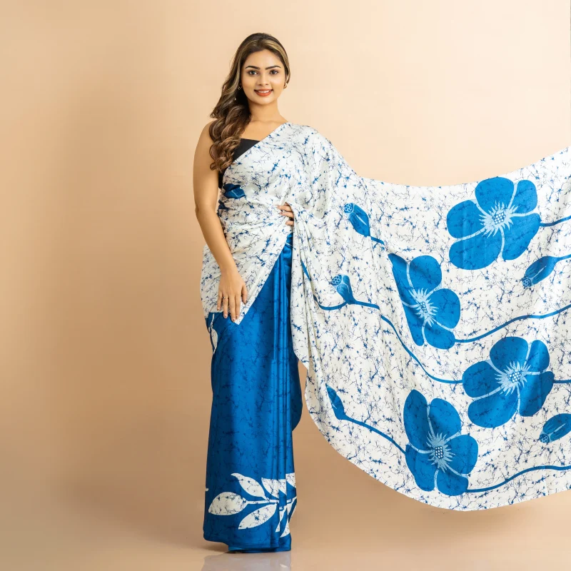 Bali Silk Saree - SB0026 - Image 4