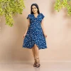 Aisha Wrap Around Mini Dress - Image 5
