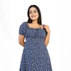 Clara Side Slit Midi Frock - Image 2