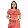Clara Side Slit Midi Frock - Image 6