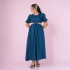 Judie Waist Cut Out Maxi Dress - Image 6
