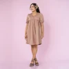 Lisa V-Neck Mini Dress - Image 2