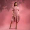 Melania High Neck Dress - Image 2