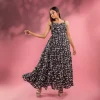 Sky Floral Maxi Dress - Image 4