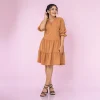 Violet Deep Neck Mini Frock - Image 2