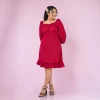 Mika Long Sleeves Mini Dress - Image 3