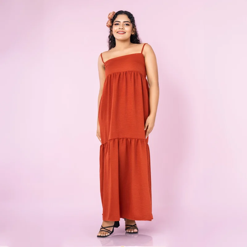 Lisa Tiered Maxi Dress - Image 2