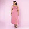 Helen Side Slit Midi Dress - Image 2
