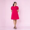 Zoey High Neck Mini Dress - Image 2