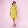 Zoey High Neck Mini Dress - Image 4