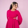 Lara Waist Cut Out Mini Dress - Image 2