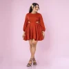 Lara Waist Cut Out Mini Dress - Image 3