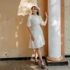 Lonali White Mini Dress - Image 2