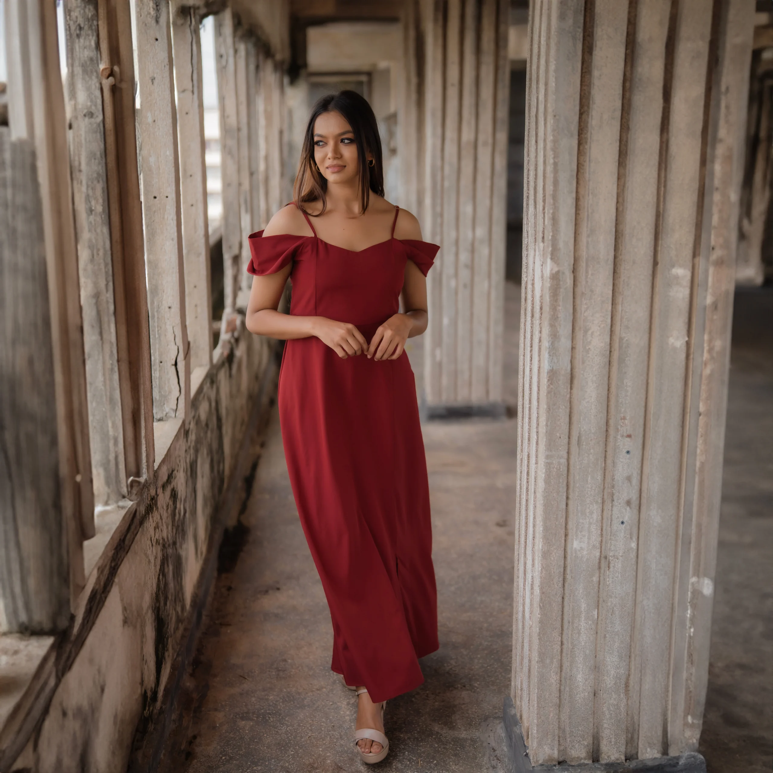 Felicia Strap Maxi Dress