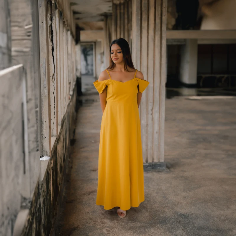 Felicia Strap Maxi Dress - Image 4