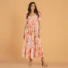 Sapphire Bloom Maxi Dress - Image 4