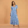 Sapphire Bloom Maxi Dress - Image 8