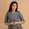 Printed Tiered Babydoll Dress - Image 4