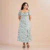 Melanie Side Slit Maxi Dress - Image 5