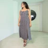 Selena Side Slit Maxi Dress - Image 4