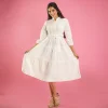White Eyelet Dress