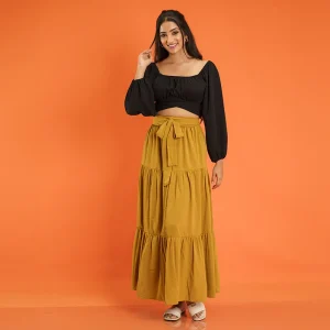 Golden Hour Tiered Maxi Set