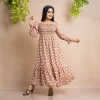 Amelia Square-Neck Maxi Dress - Image 2