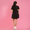 Button-Up Tiered Mini Dress - Image 3