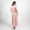 Graceful Tie-Front Maxi Dress - Image 3