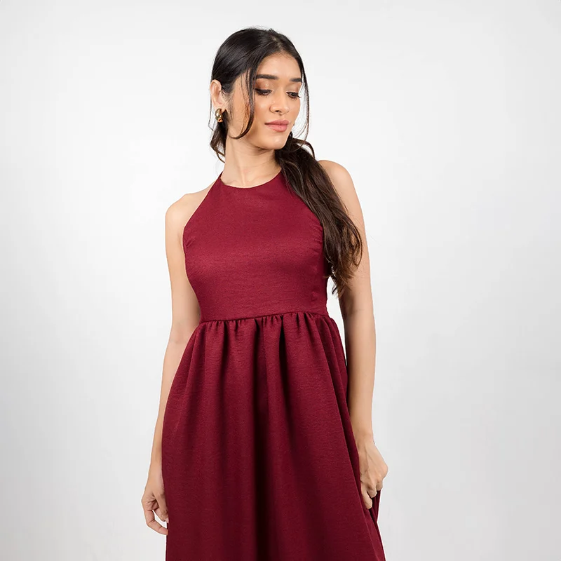 Halter Maxi Dress