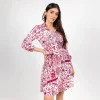 Elegant Printed Tunic Dress