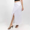Minimalist High-Slit Skirt Set - Image 8