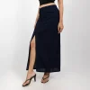 Minimalist High-Slit Skirt Set - Image 5