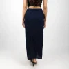 Minimalist High-Slit Skirt Set - Image 6