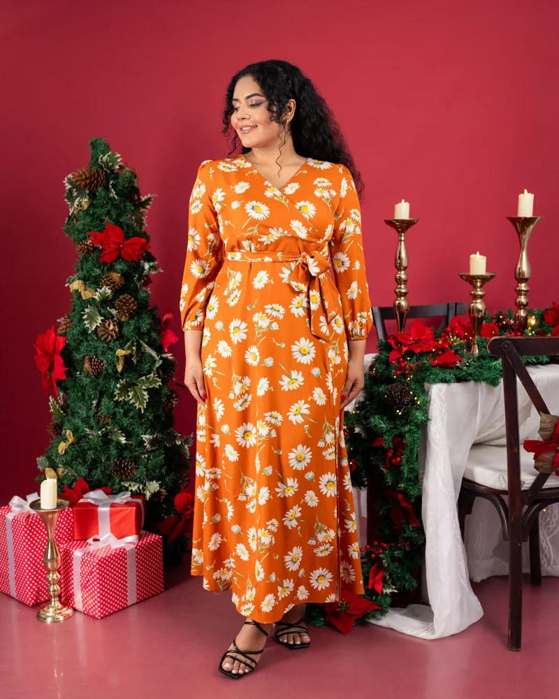 Festive Elegance Maxi Dress - Image 3