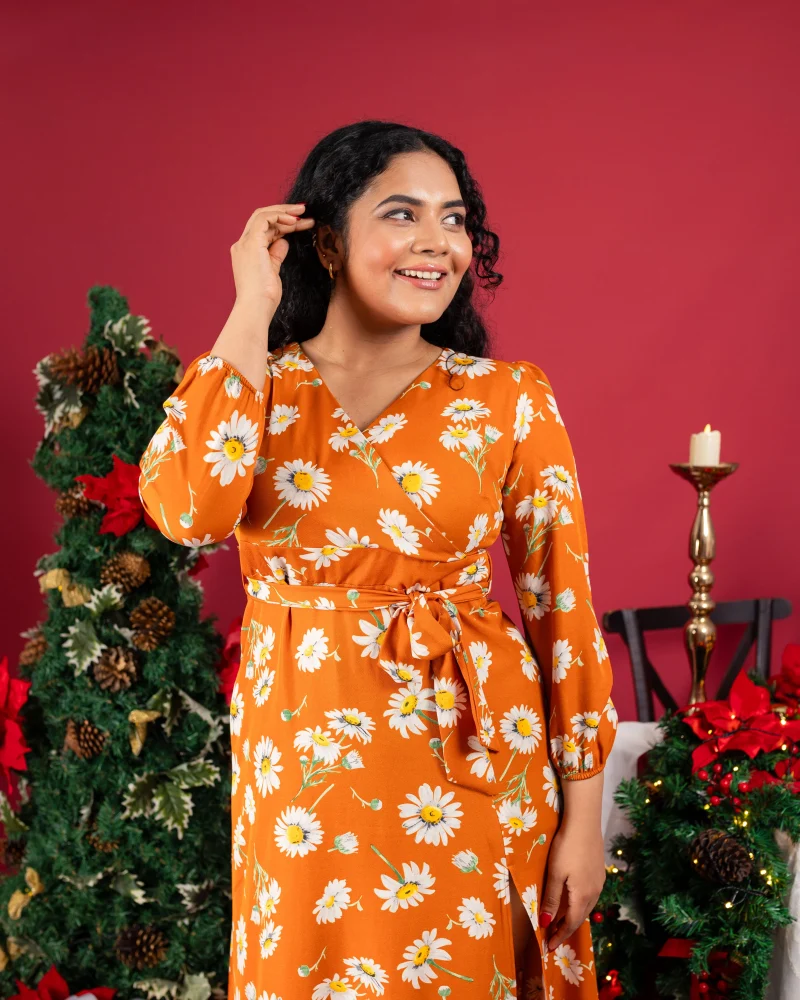 Festive Elegance Maxi Dress - Image 4