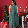 Vintage Charm Maxi Dress - Image 4