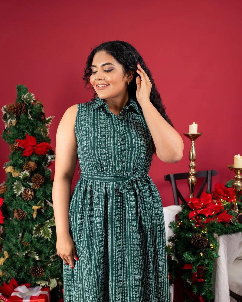 Vintage Charm Maxi Dress - Image 6