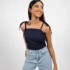 Graceful Knot-Strap Top - Image 8