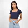 Square Neck Crop Top - Image 9