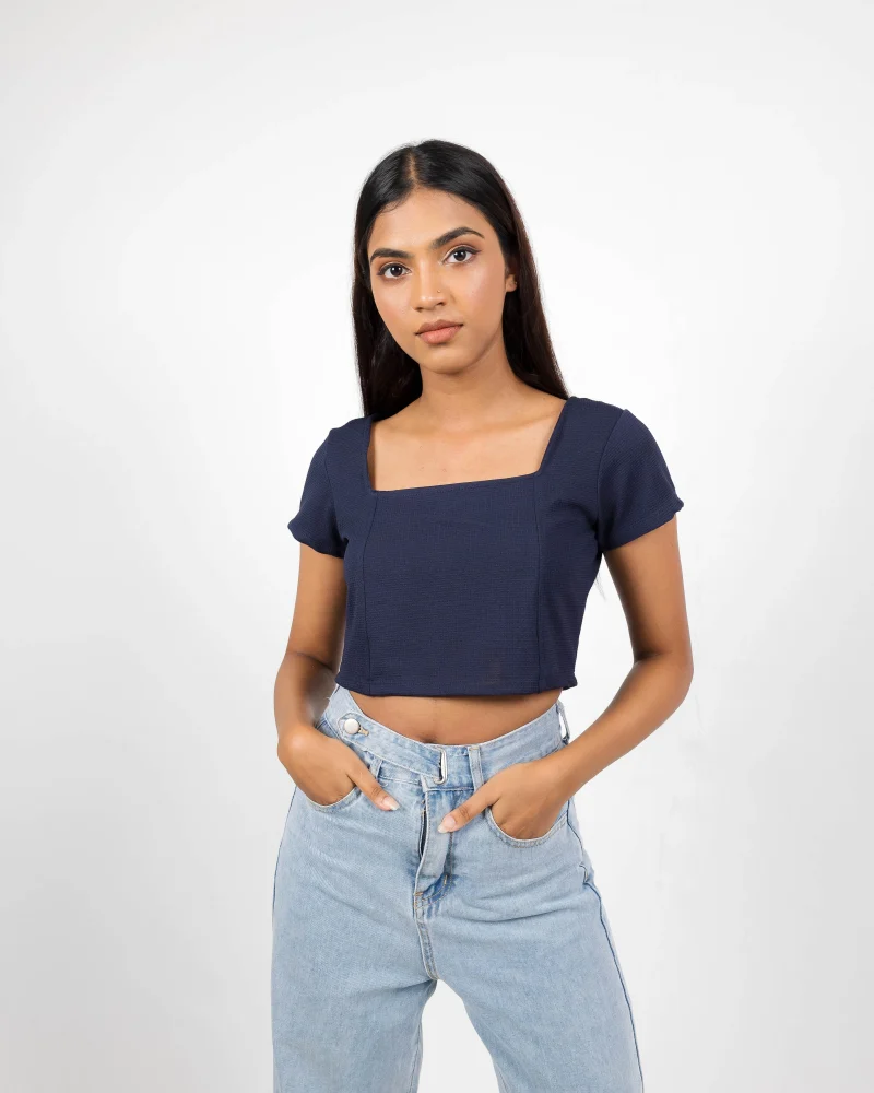 Square Neck Crop Top - Image 9
