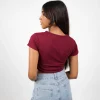 Classic Ribbed Crop Tee - Image 4