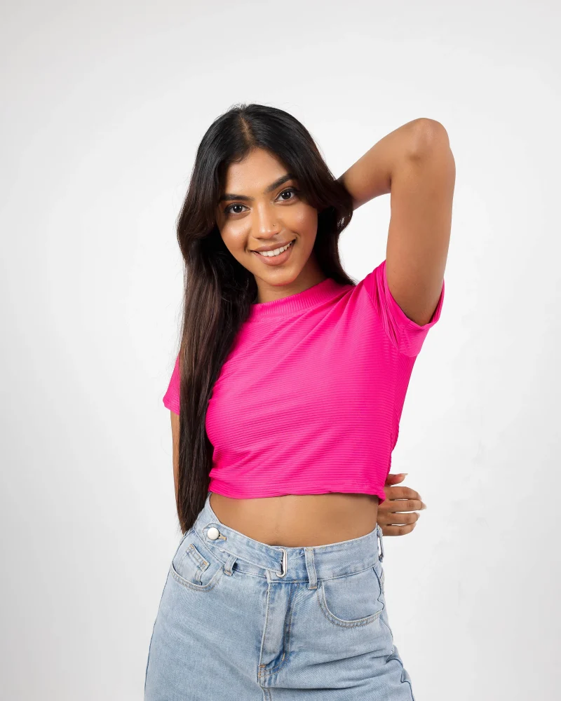 Taupe Bliss Crop - Image 3