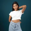 Taupe Bliss Crop - Image 7