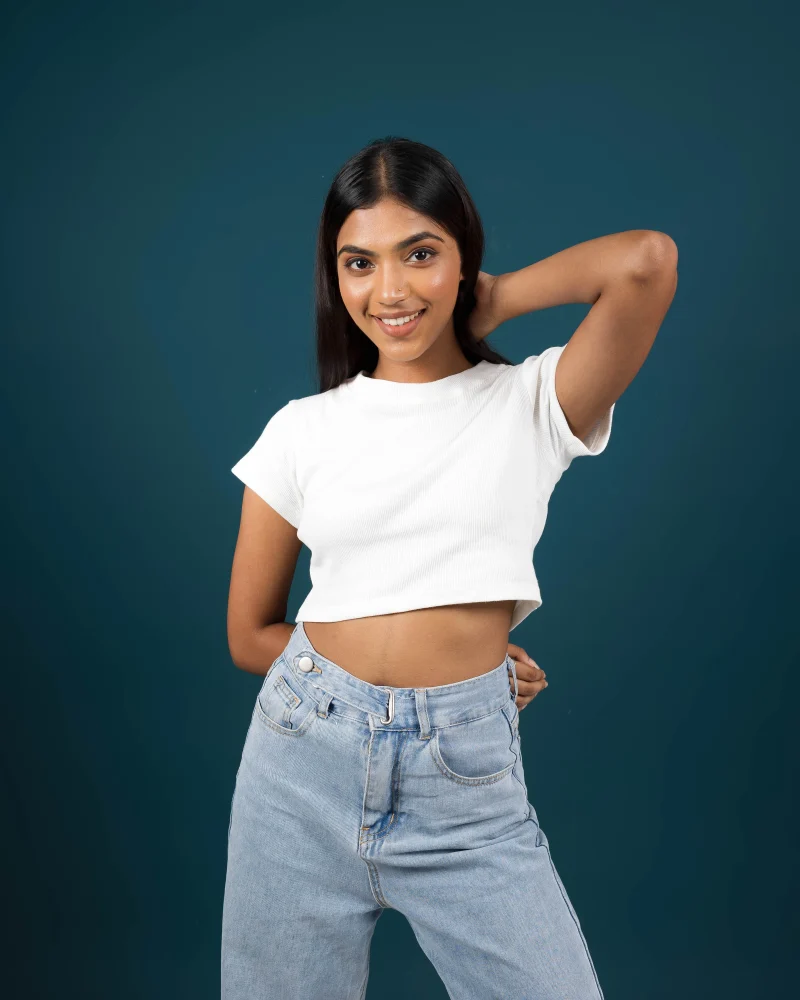 Taupe Bliss Crop - Image 7