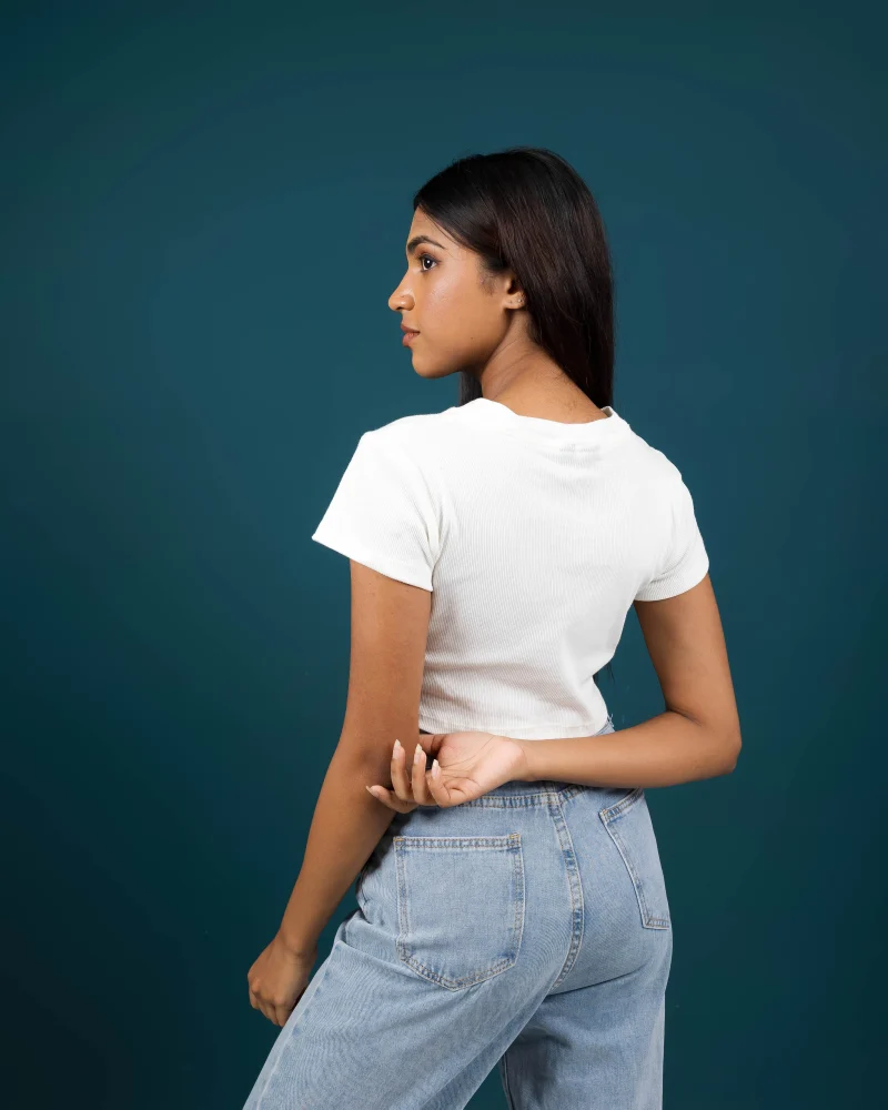 Taupe Bliss Crop - Image 8