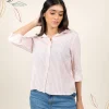 striped button-down shirt - Image 5