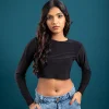 The Sleek Essential Crop Top - Image 9